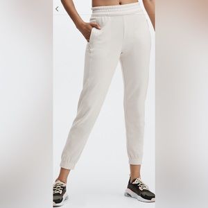 NWT Fabletics Jogger - light blush gray